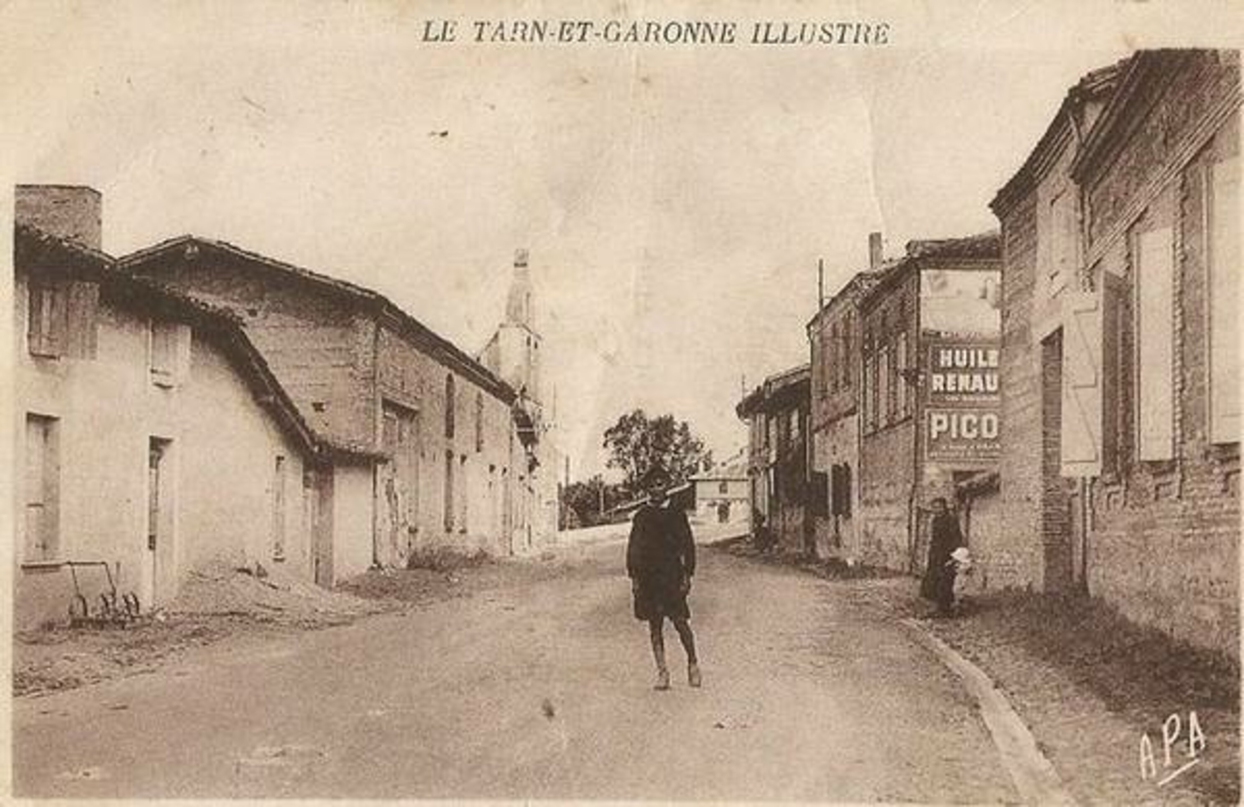 Image Grand rue début du XXème siècle