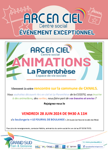 Tract centre social arc en ciel